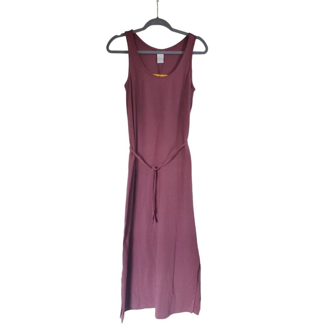 Lole Rose Pink Split-Hem Luisa Sleeveless Maxi Dress NWT, Size XS/TP